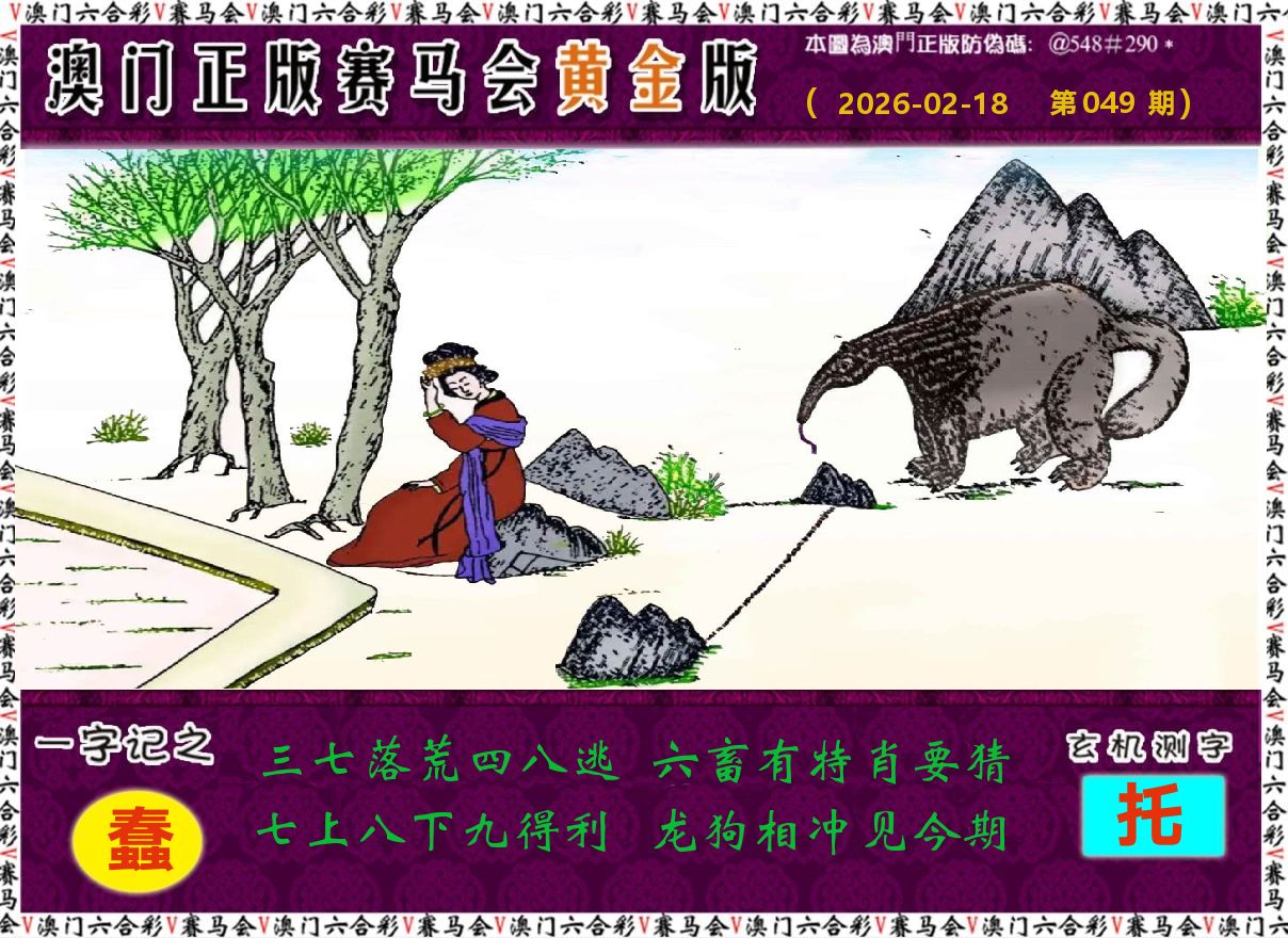 赛马会黄金版 第49期