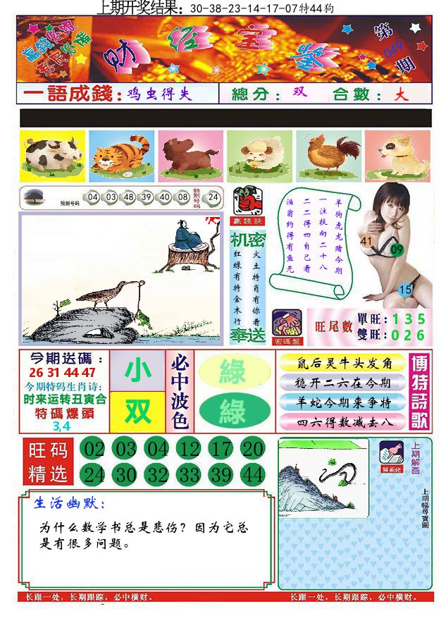 澳门财经宝鉴 第49期