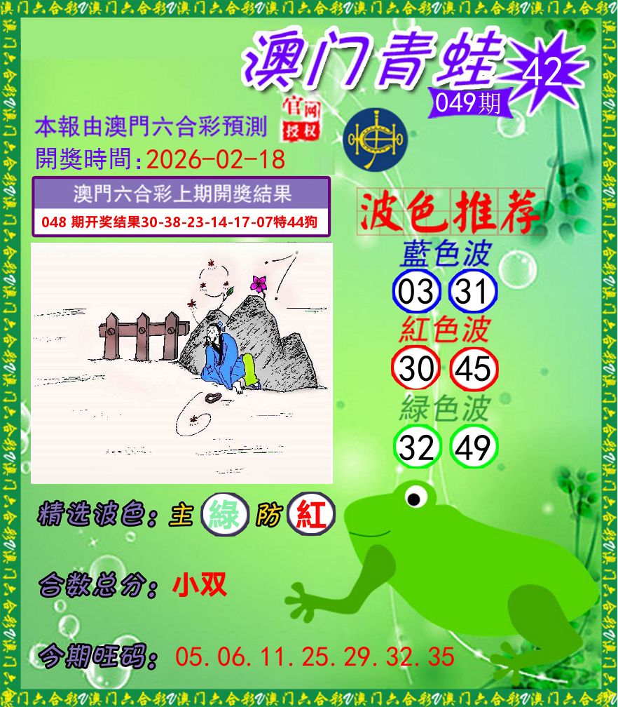 青蛙系列42 第49期