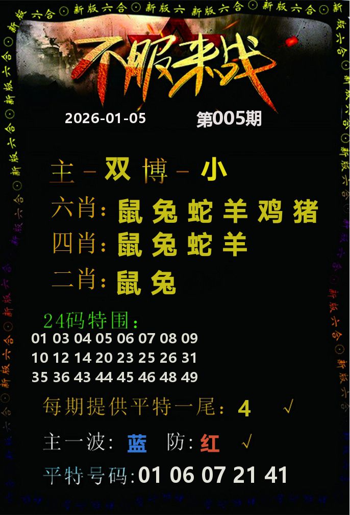 不服来战 第5期