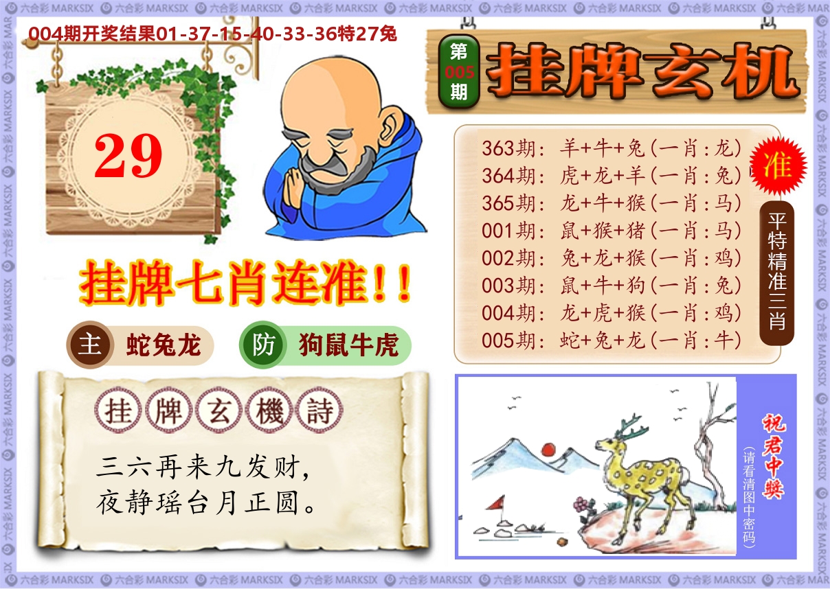 澳门挂牌玄机 第5期