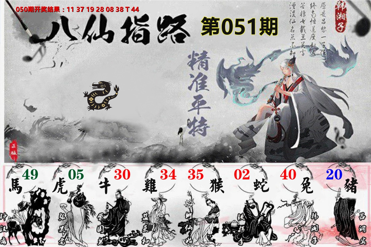 八仙指路 第51期