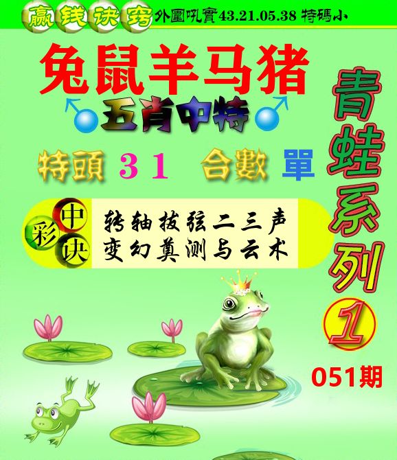 青蛙彩图 第51期