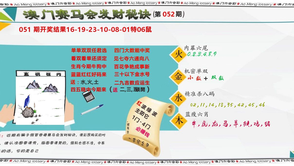 发财秘诀 第52期