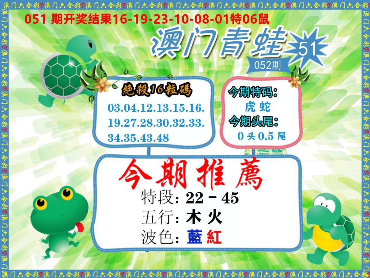 青蛙系列51 第52期