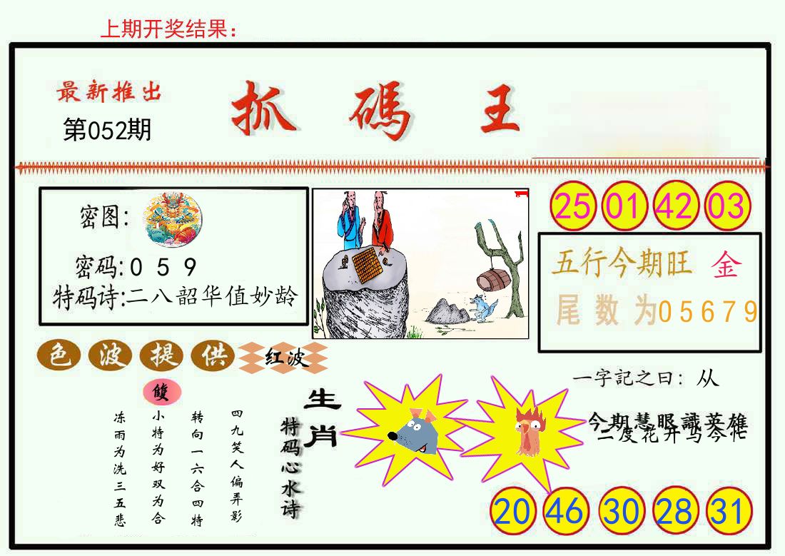 最新抓码王 第52期
