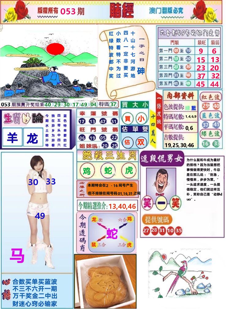澳门赌经 第53期