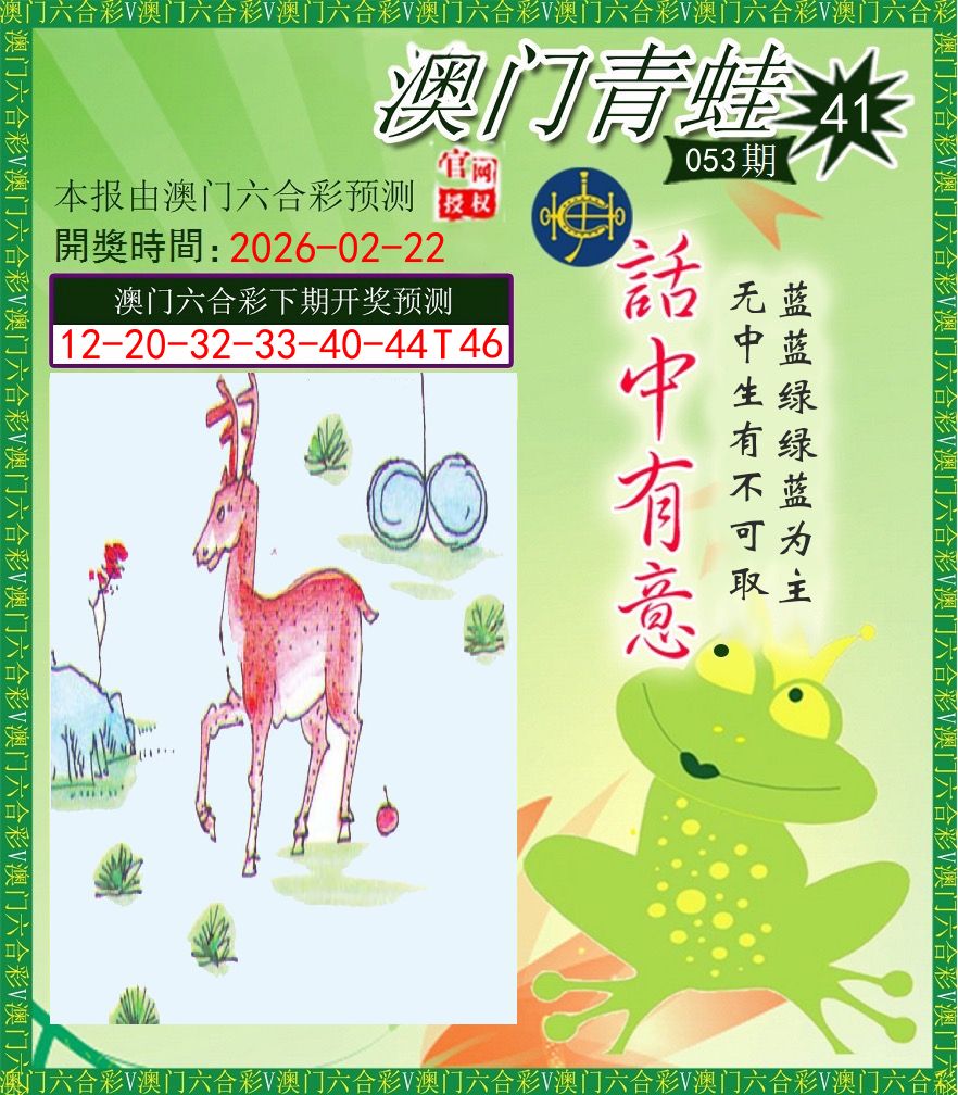 青蛙系列43 第53期