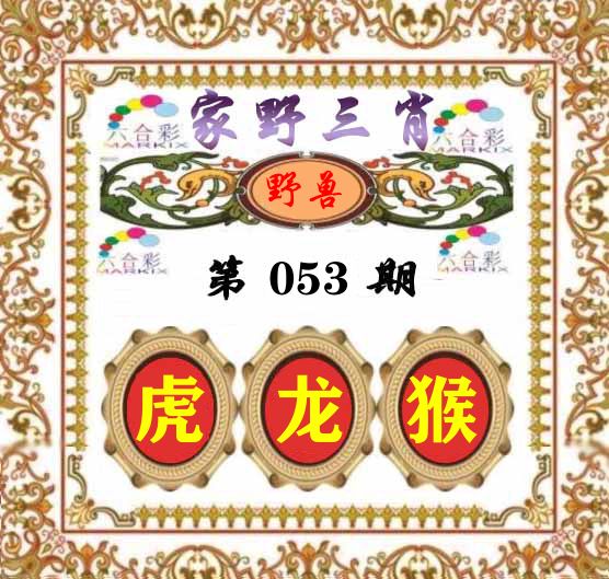 家野三肖 第53期