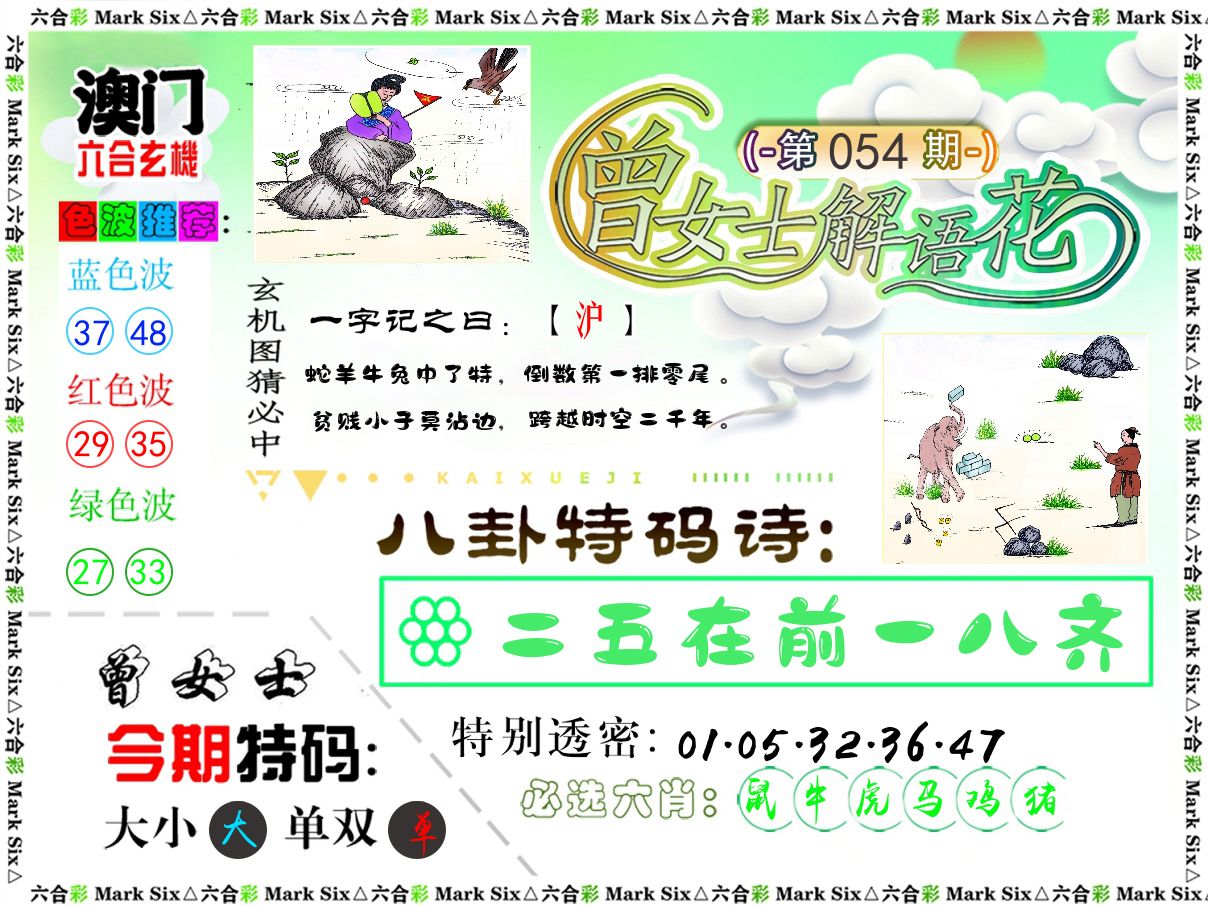 曾女士解语花 第54期
