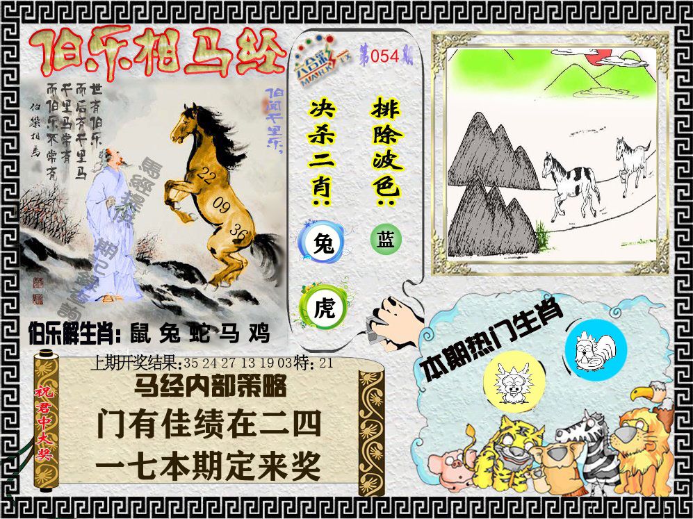 伯乐相马经 第54期