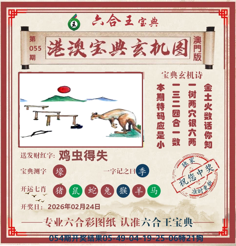六合王宝典玄机 第55期