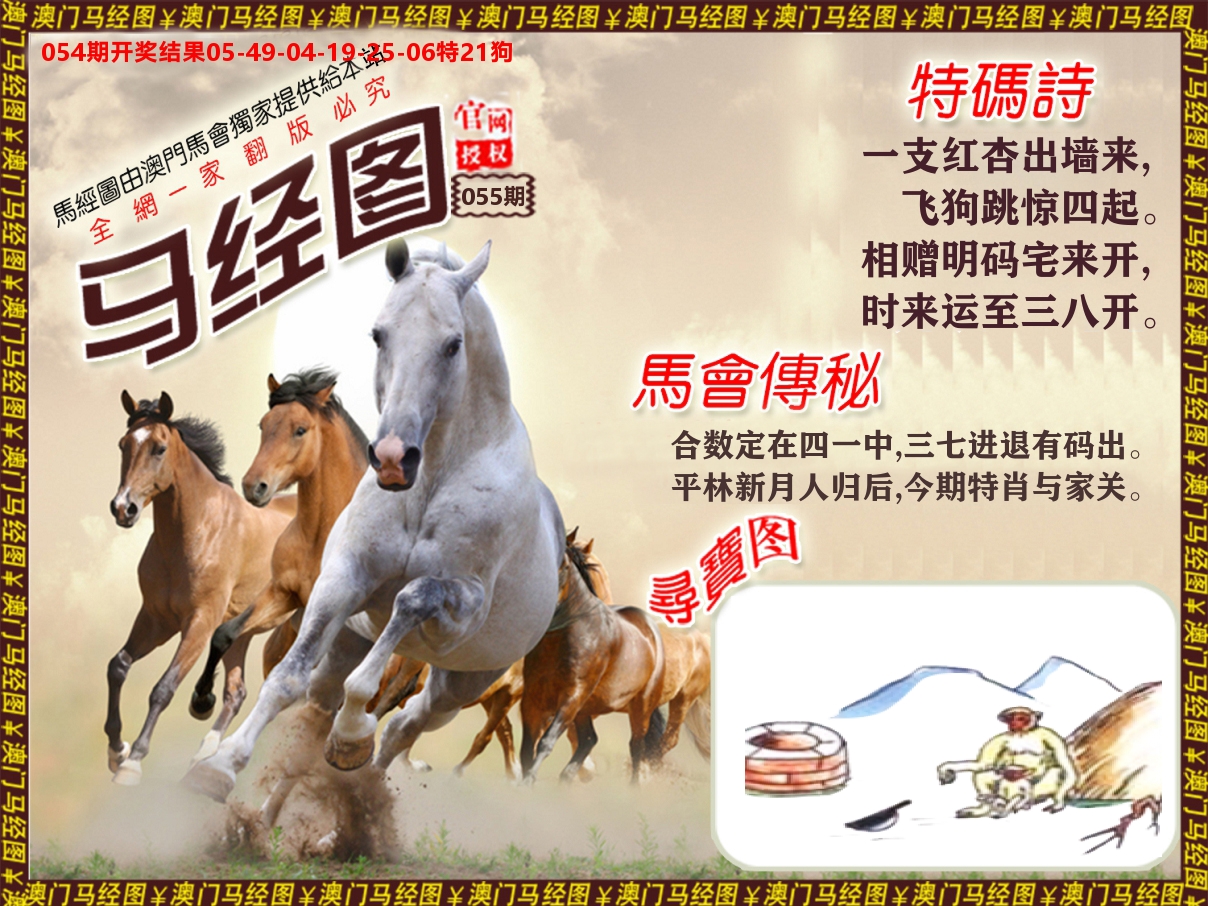 马经系列 第55期
