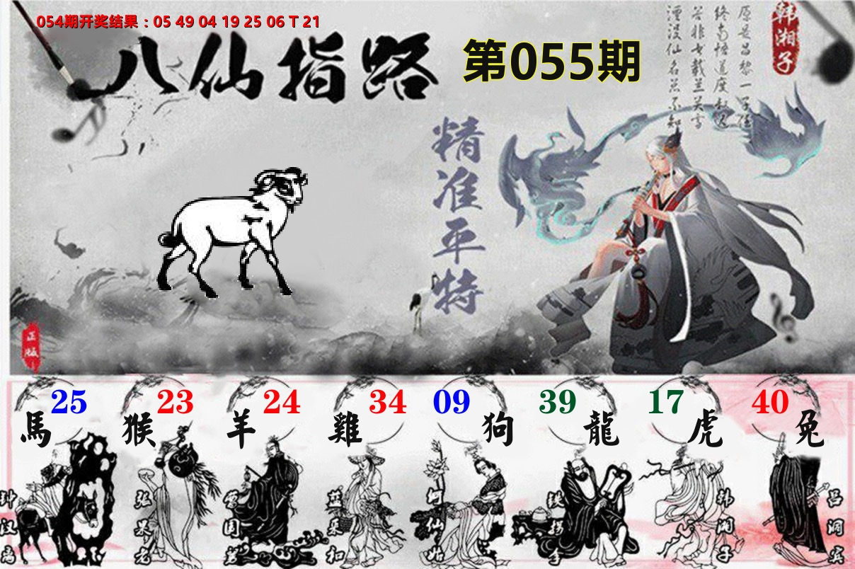 八仙指路 第55期