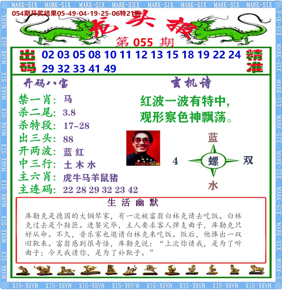 澳门龙头报 第55期