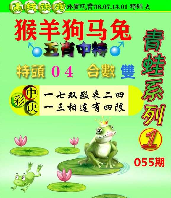 青蛙彩图 第55期