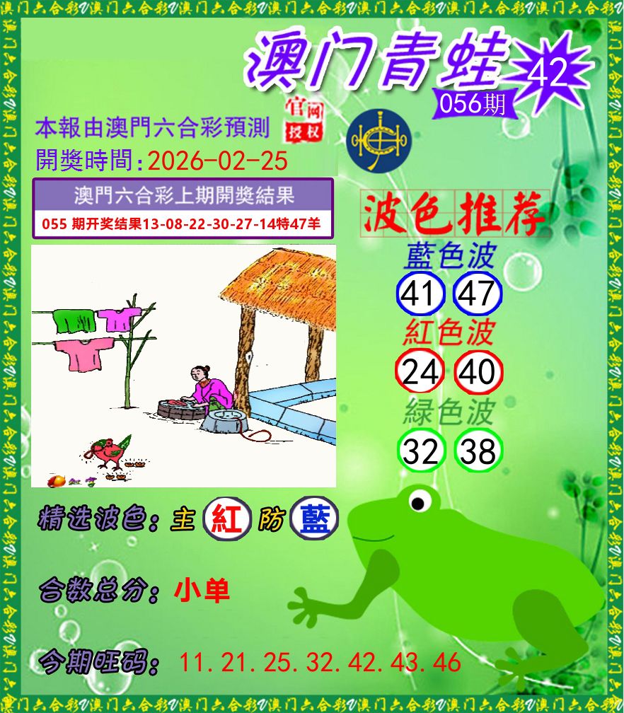 青蛙系列42 第56期