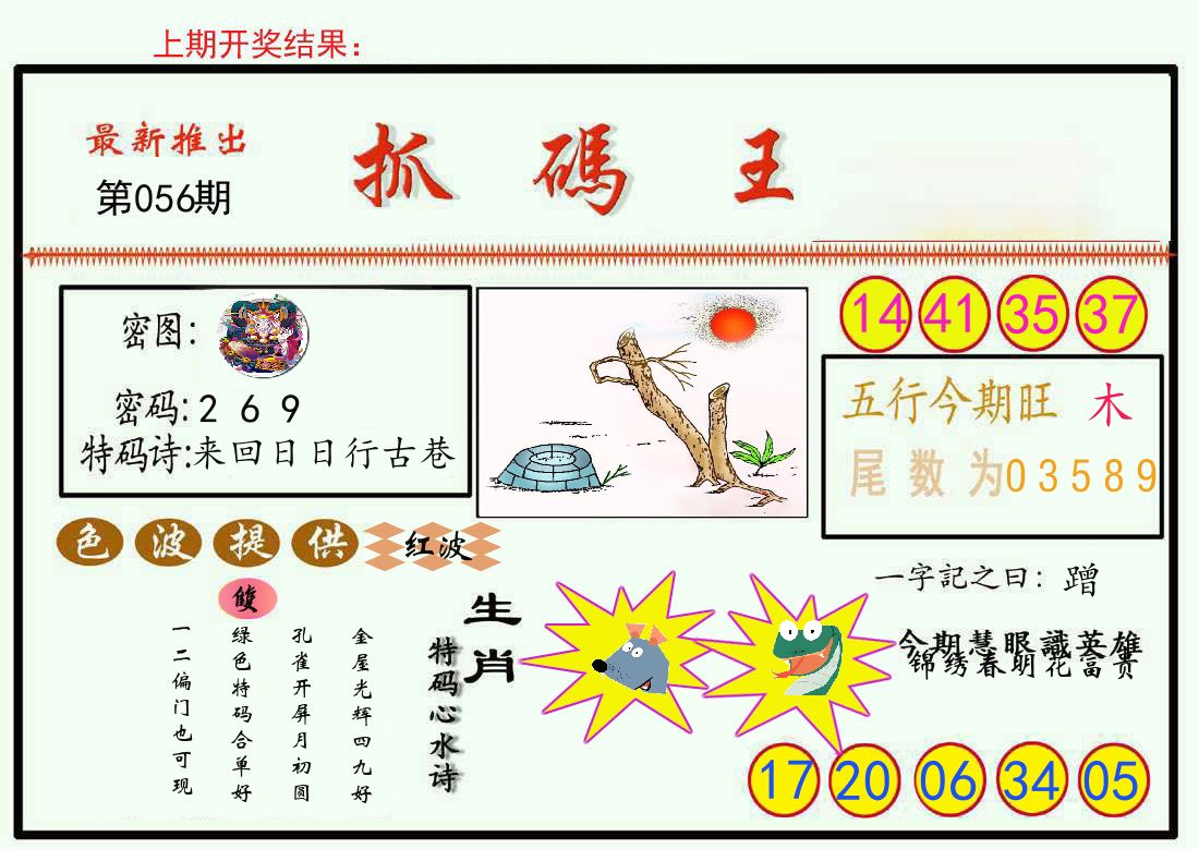最新抓码王 第56期