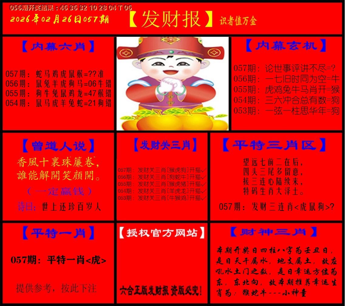 发财报 第57期