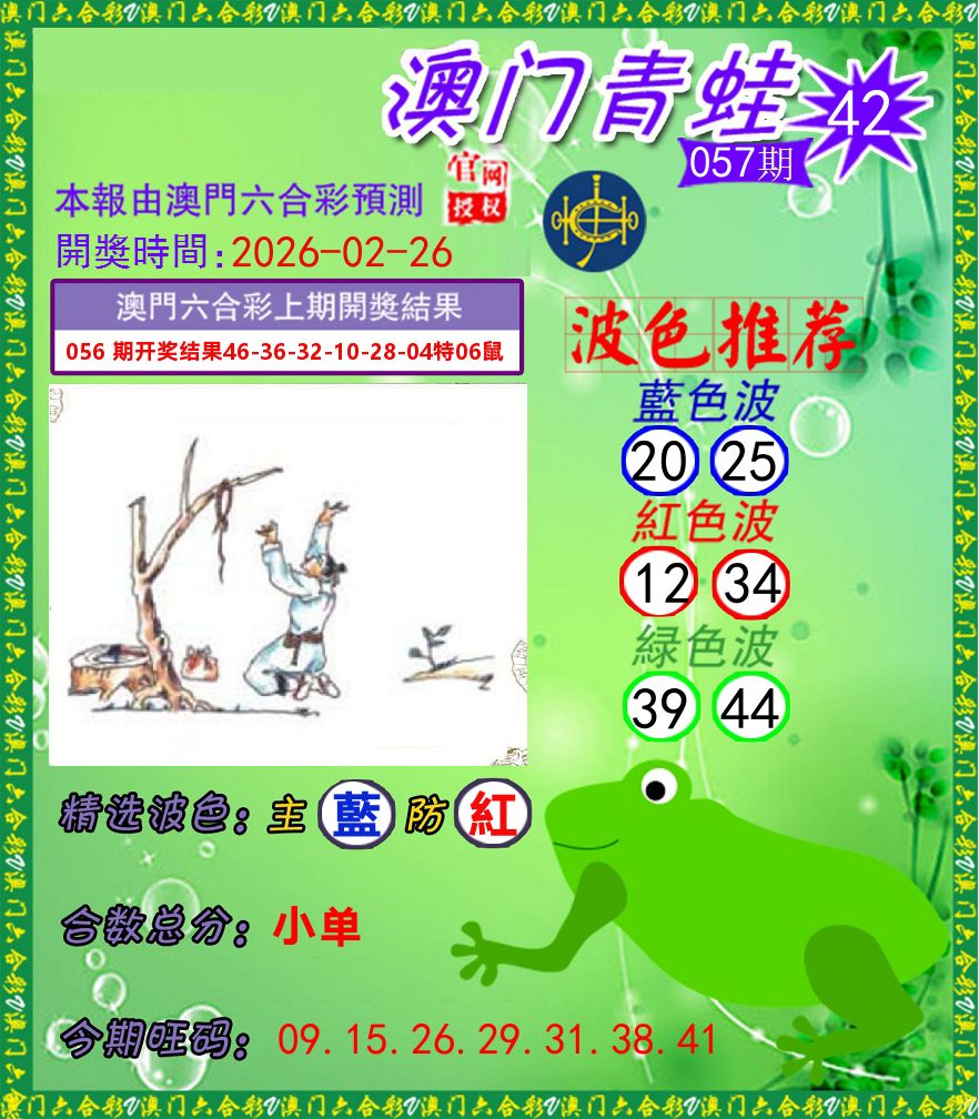 青蛙系列42 第57期