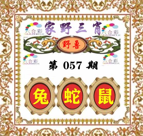 家野三肖 第57期
