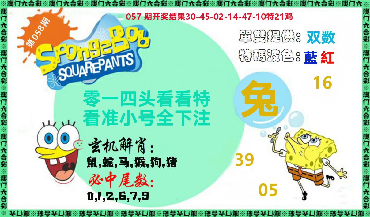 新特码玄机 第58期