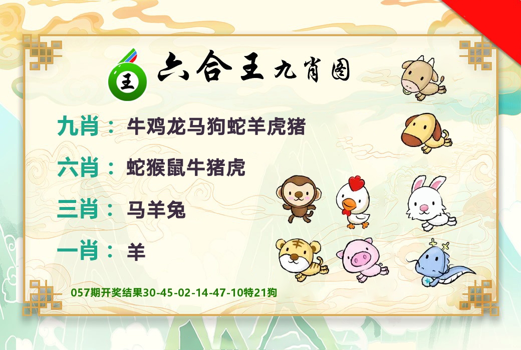 六合王九肖图 第58期