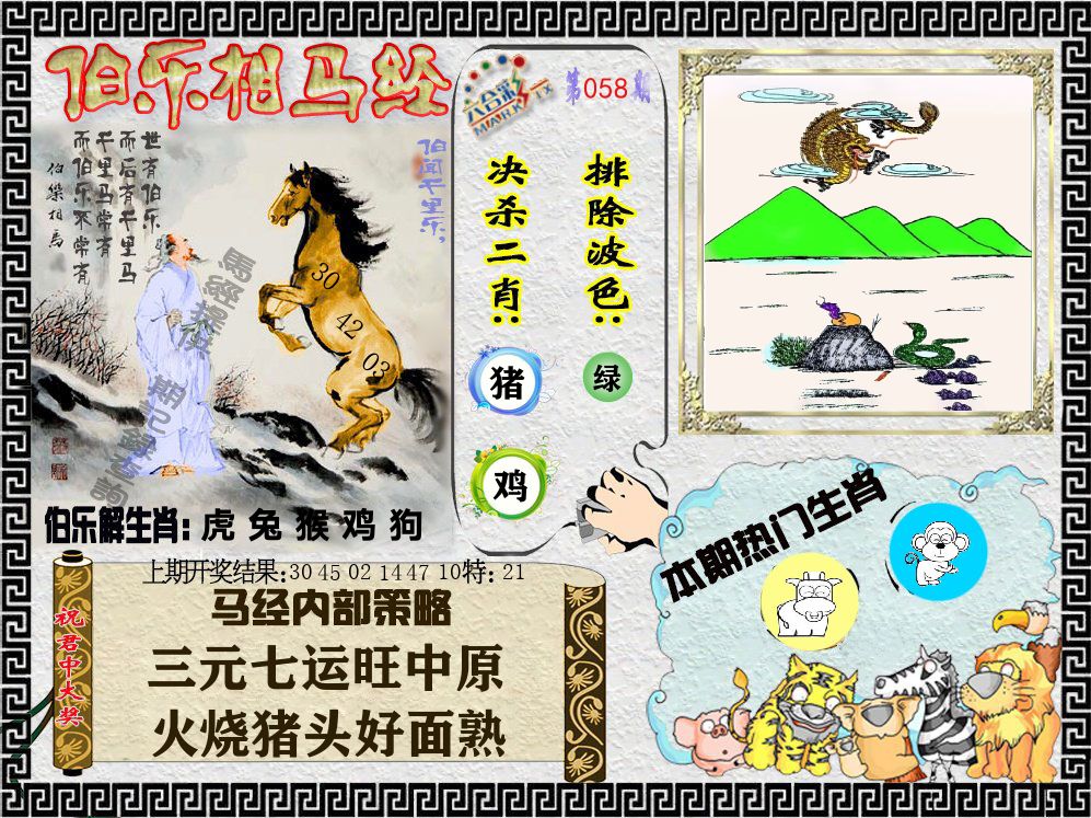 伯乐相马经 第58期