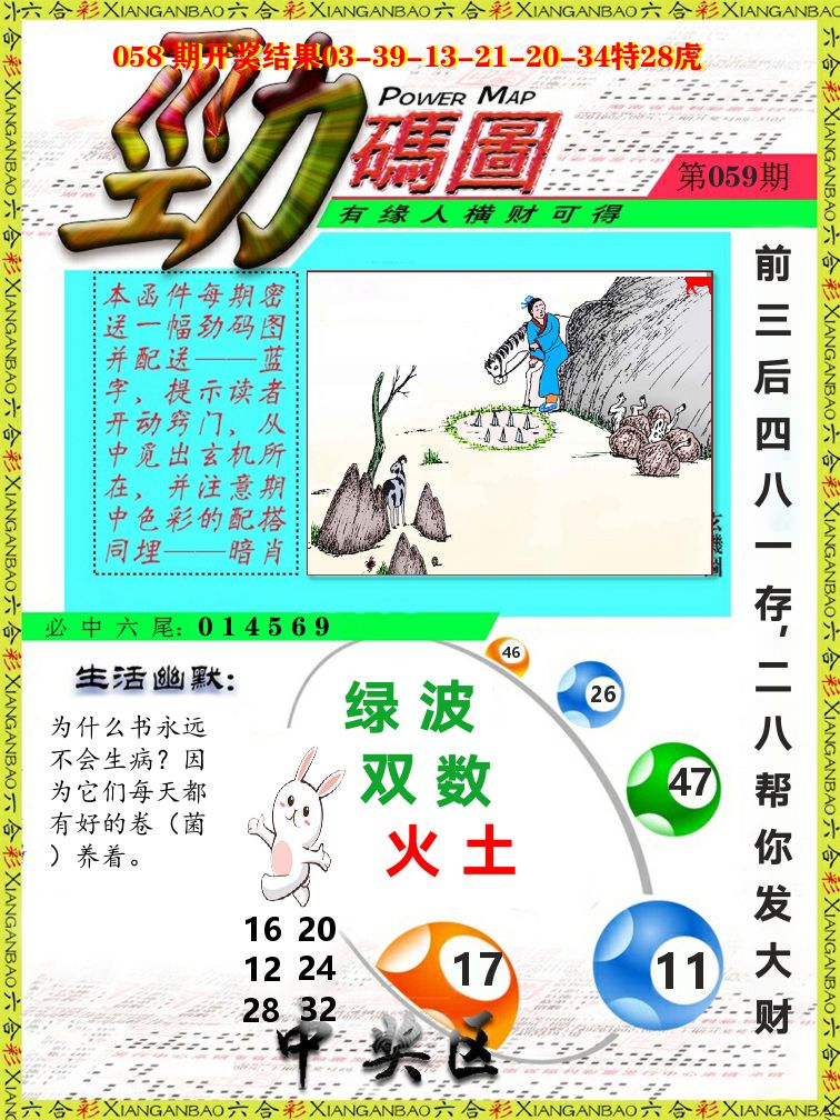 劲码图 第59期