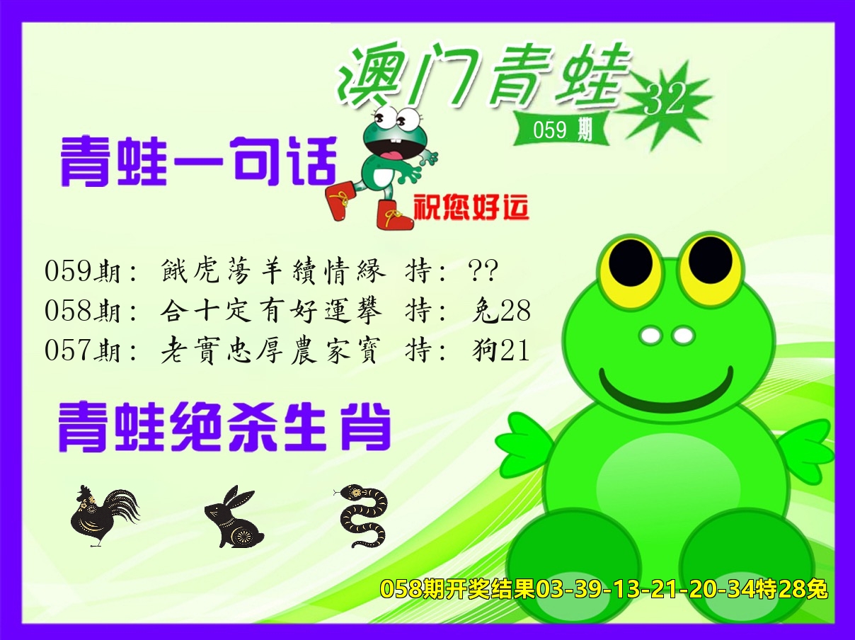 青蛙系列32 第59期