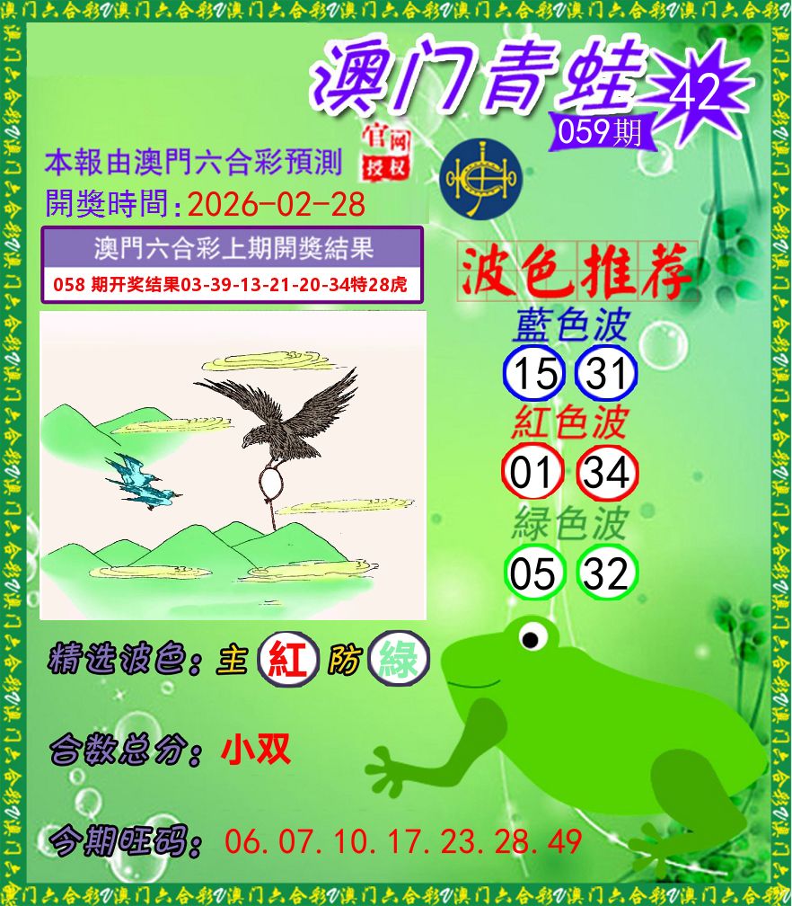 青蛙系列42 第59期
