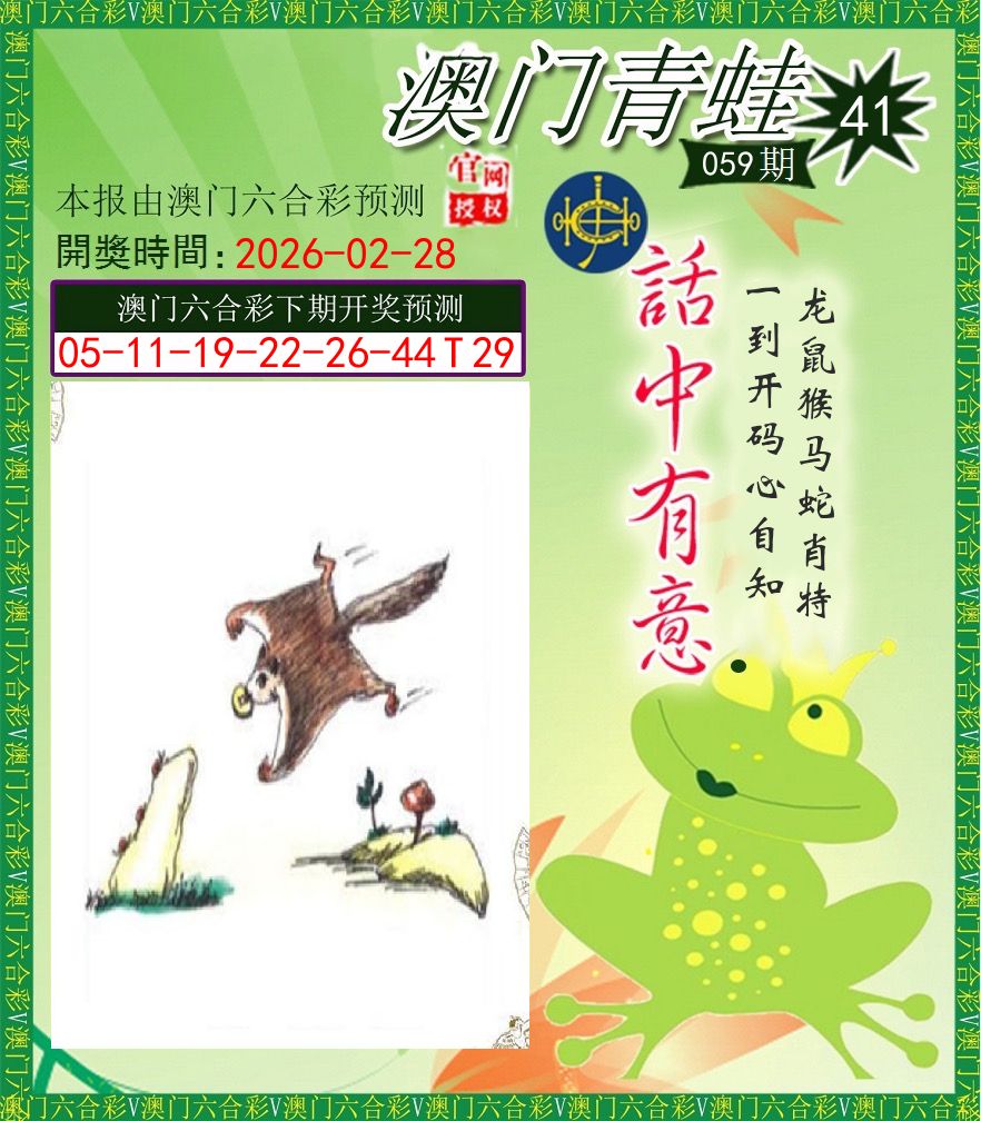 青蛙系列43 第59期