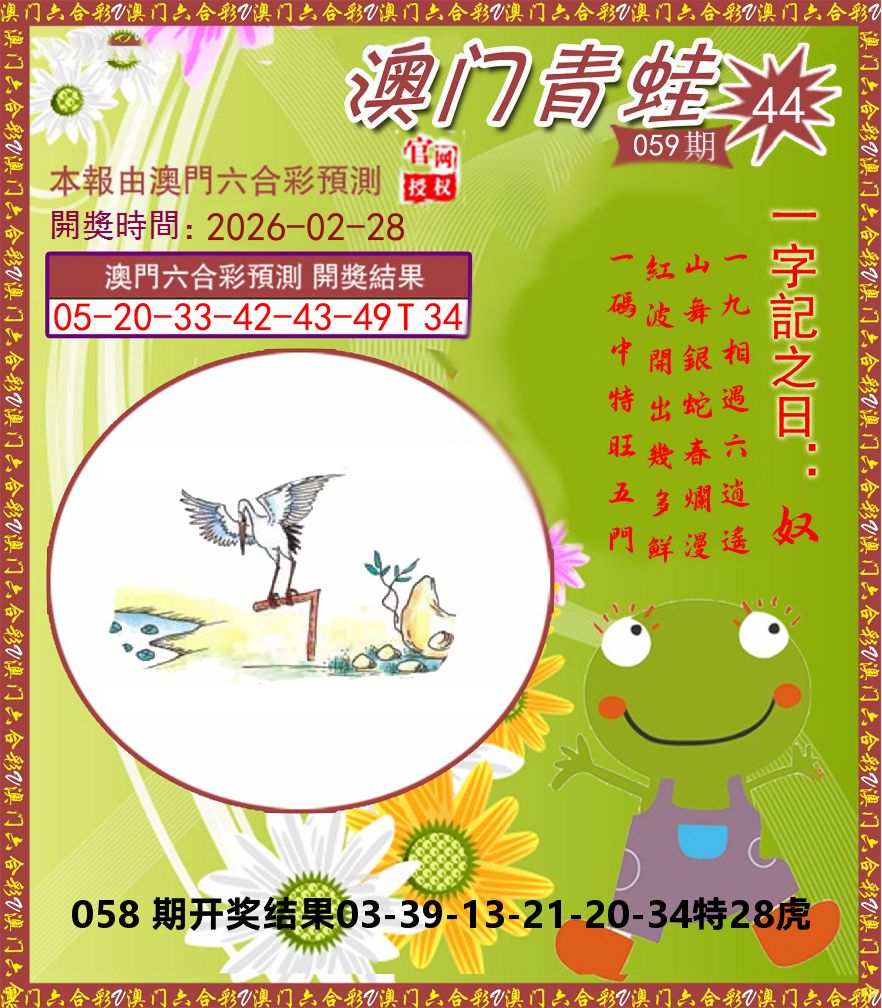 青蛙系列44 第59期