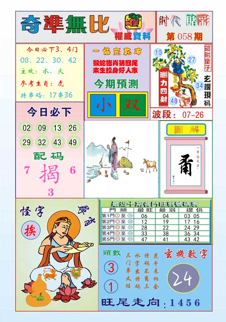 时代赌彩 第59期