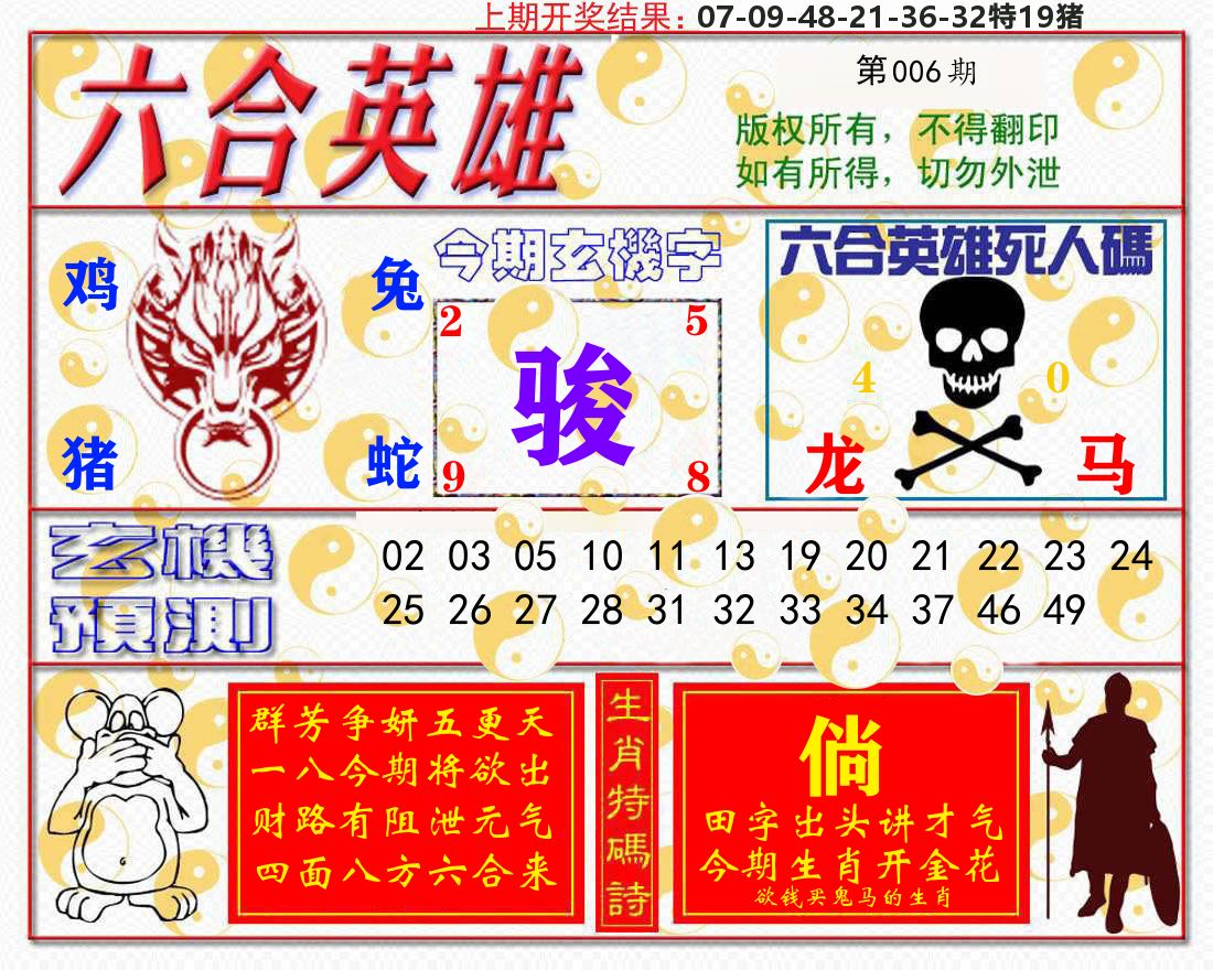 六合英雄 第6期