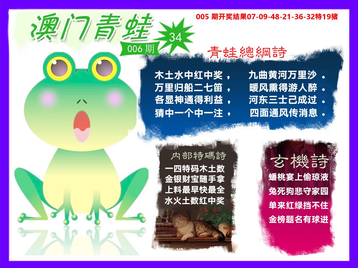 青蛙系列34 第6期