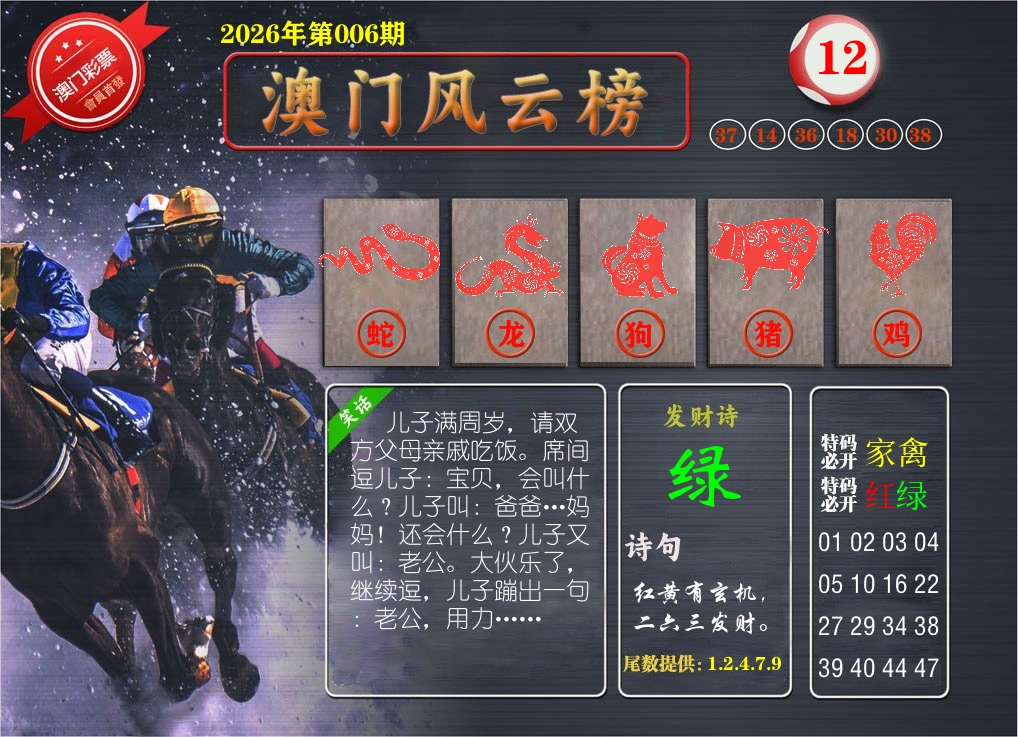 澳门风云榜 第6期