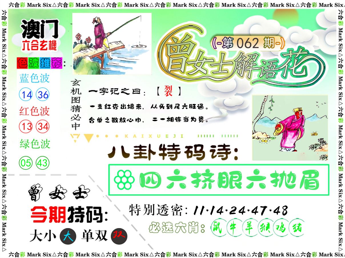 曾女士解语花 第62期