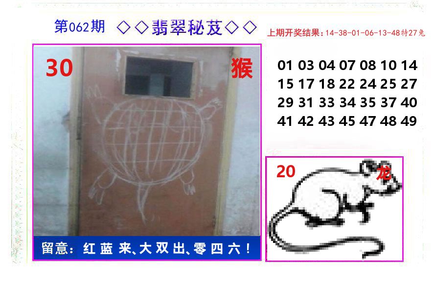 翡翠秘芨 第62期
