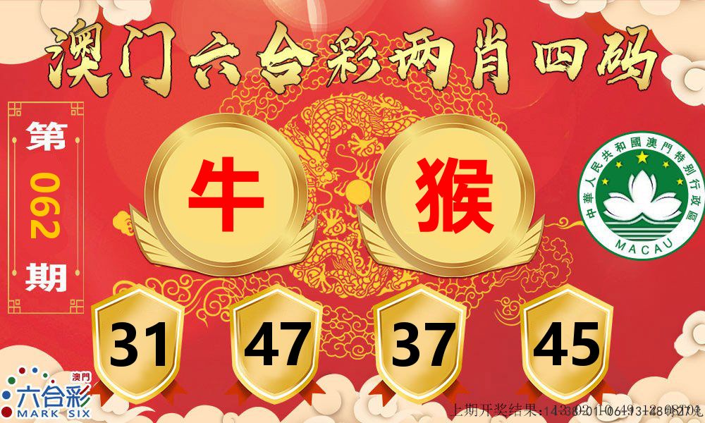 澳门两肖四码 第62期
