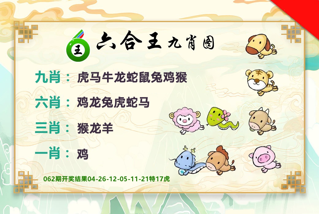 六合王九肖图 第63期