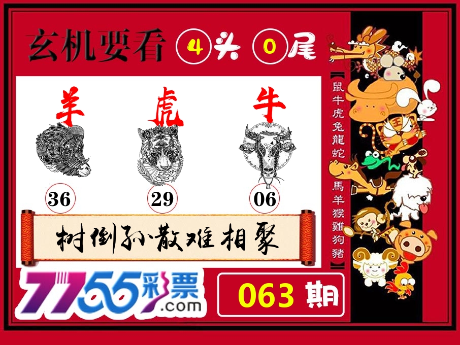 玄机要看 第63期