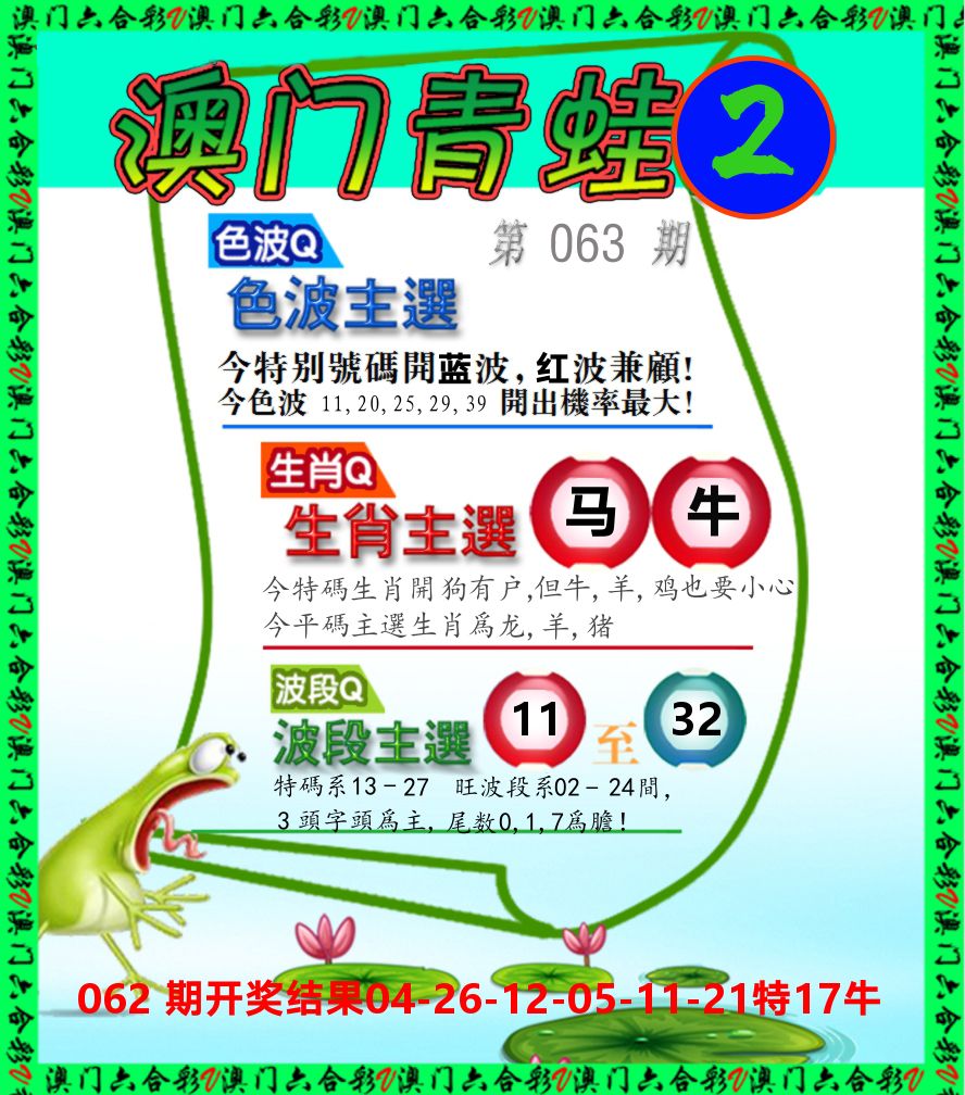 青蛙系列2 第63期