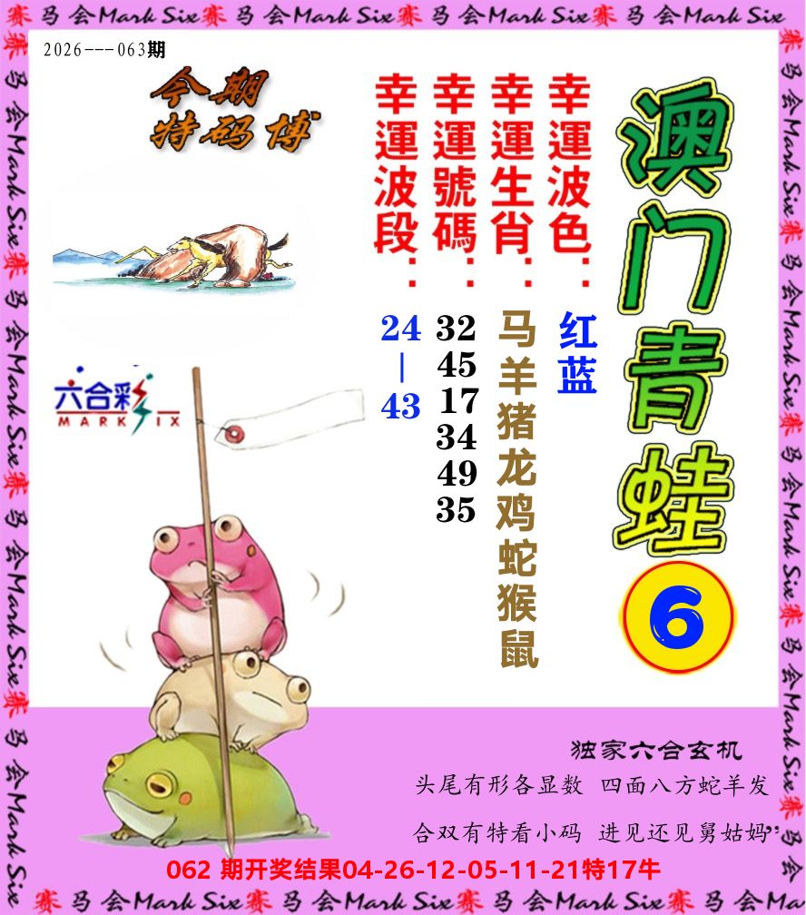 青蛙系列6 第63期