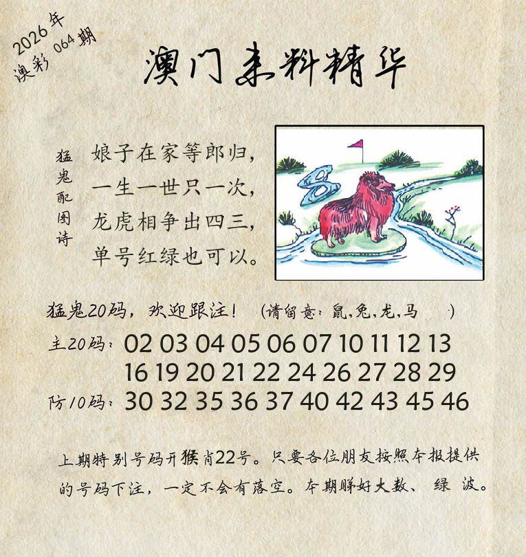 精华来料 第64期