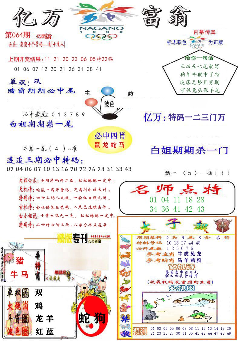 亿万富翁 第64期