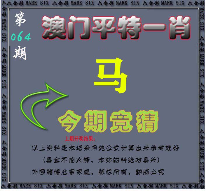 今期竞猜 第64期