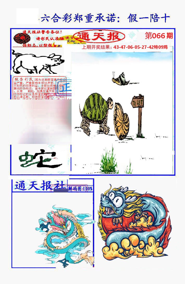 通天报 第66期