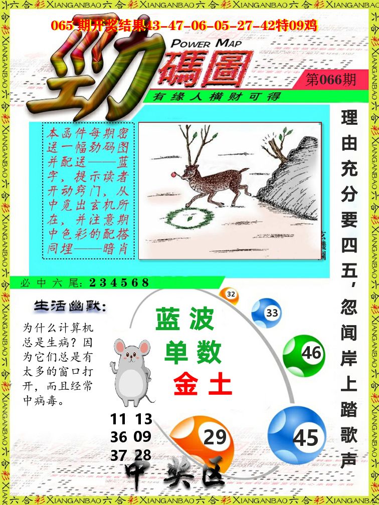劲码图 第66期
