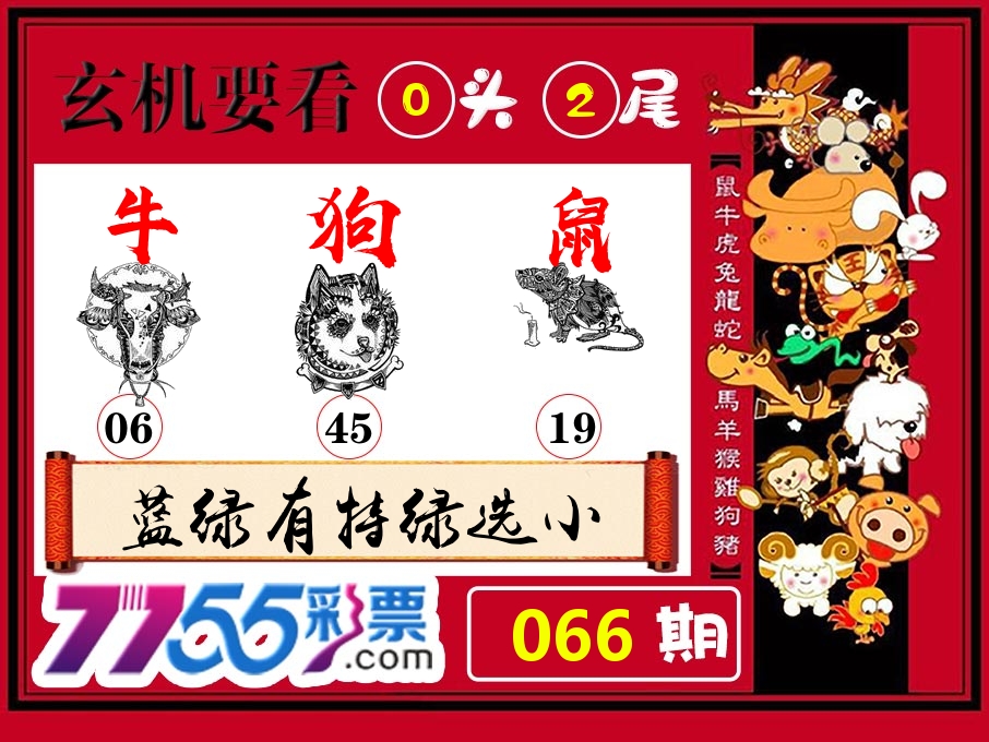 玄机要看 第66期